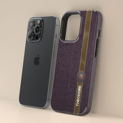 Personalized Cotton Fabric Denim iPhone Case